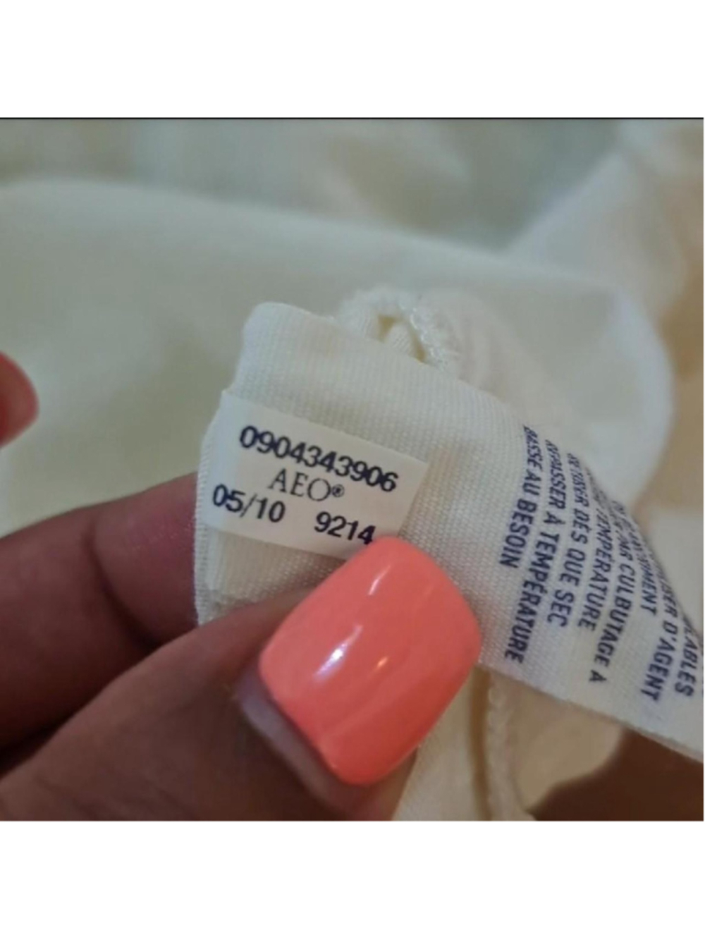 American Eagle Y2K Crochet Back Babydoll Tank Top ✨ - Picture 7 of 8